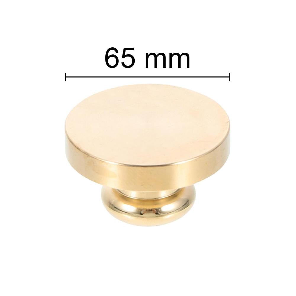 Boş Mum Mühür Pirinç Damga Başlığı Yuvarlak 65 mm