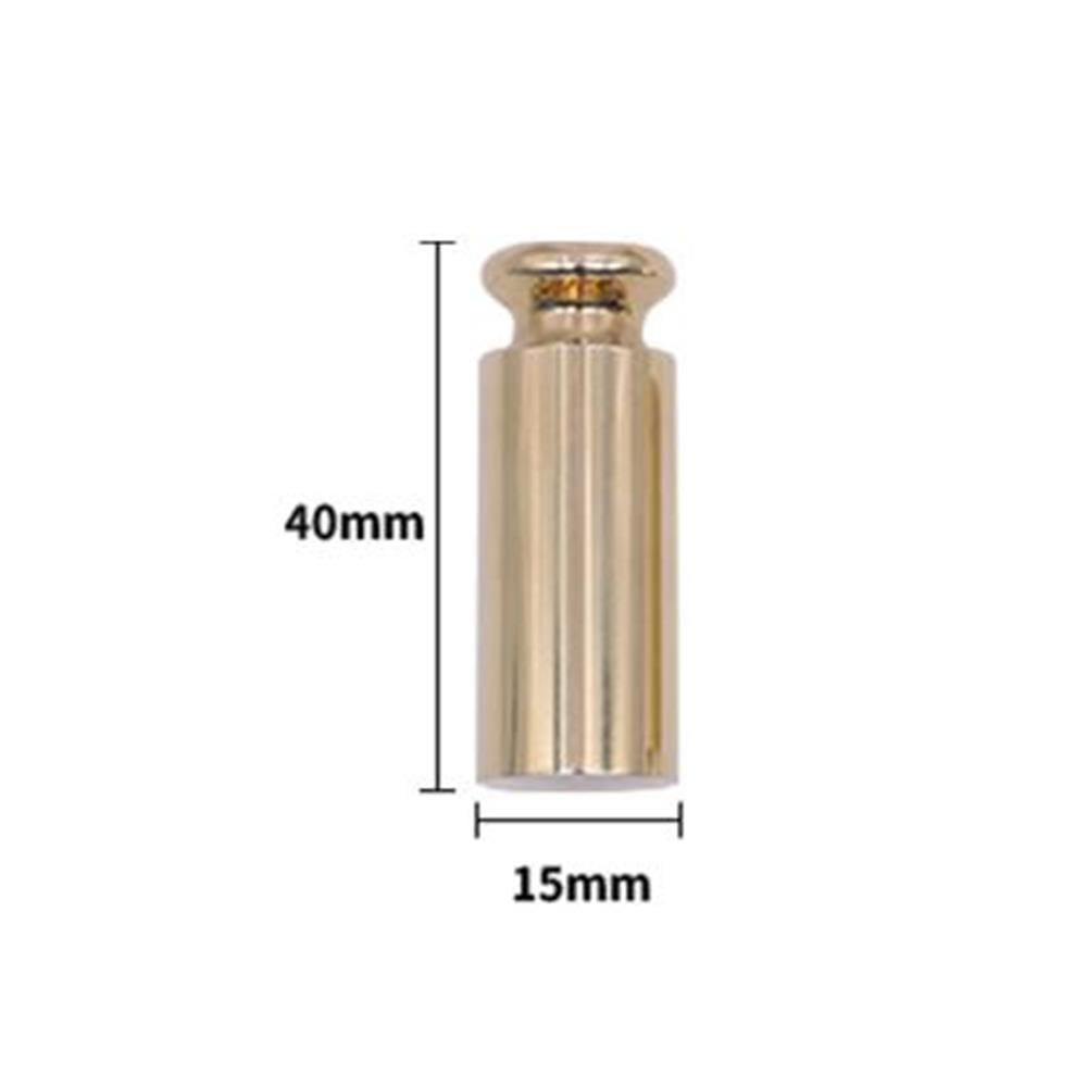 Boş Mum Mühürü Pirinç Silindir Sütun Damga 15x40 mm