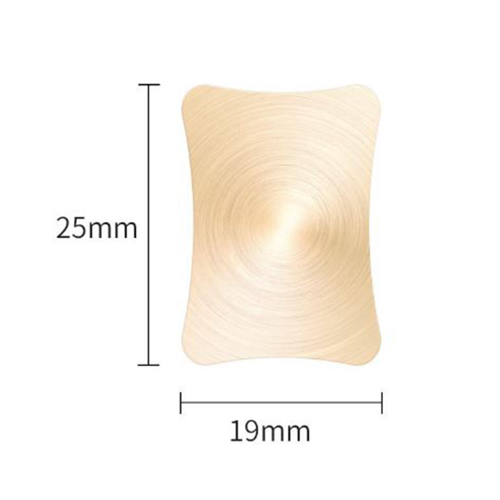 Boş Mum Mühürü Pirinç Yastık Damga 25x19 mm