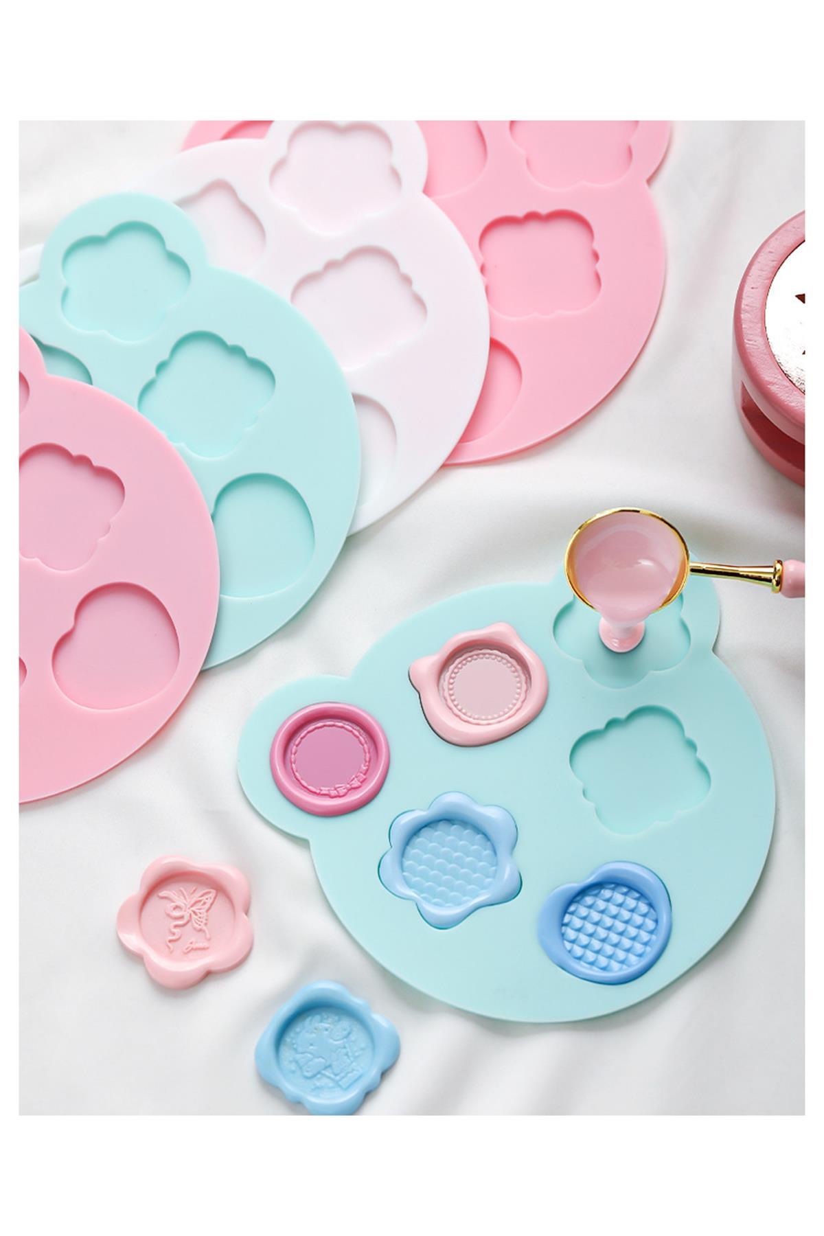 Davetiye Mühür Mumu Silikon Kalıp Sevimli Ayıcık 6 Farklı Model