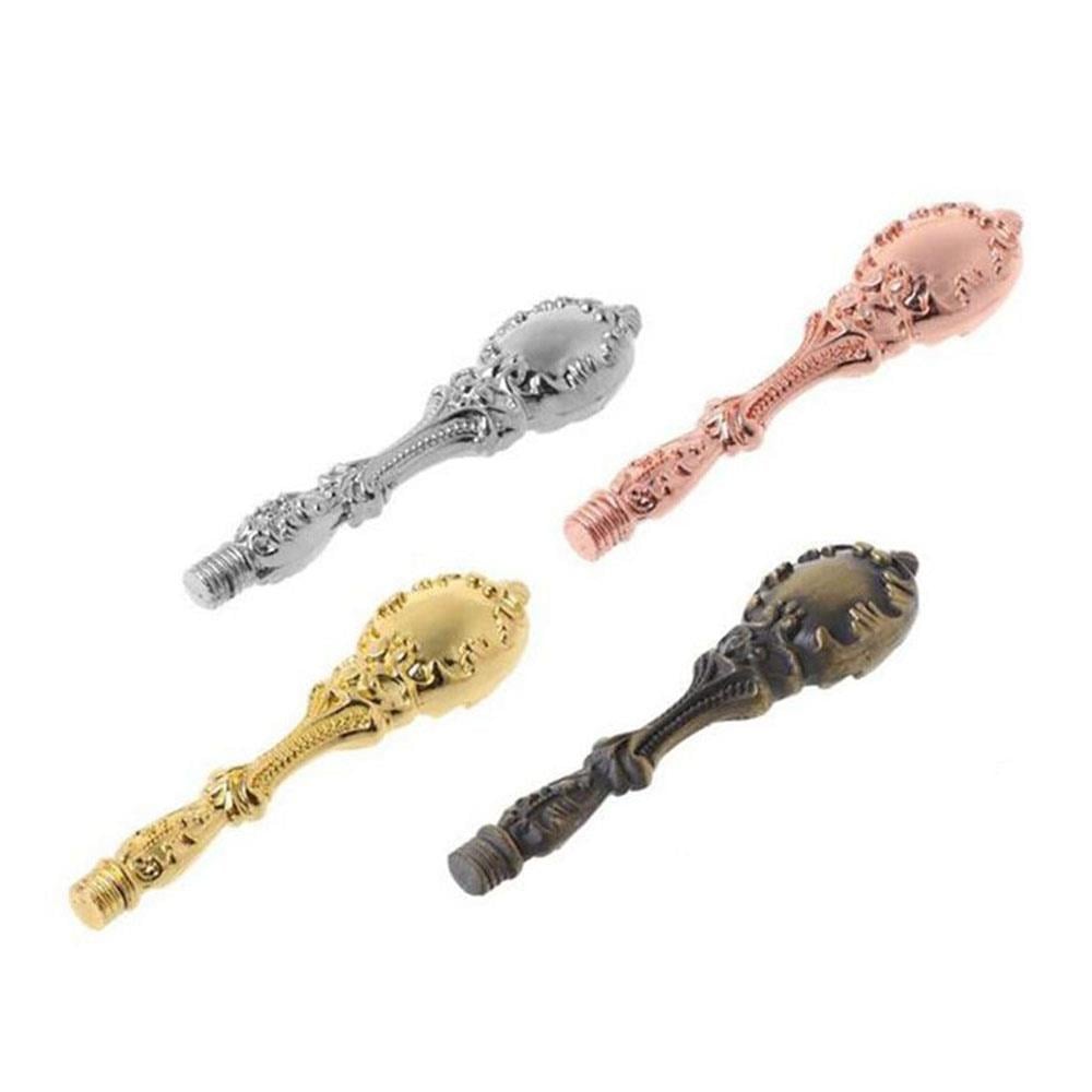 Döküm Metal Mum Mühür Damga Kolu Mühür Sap 4 Farklı Renk