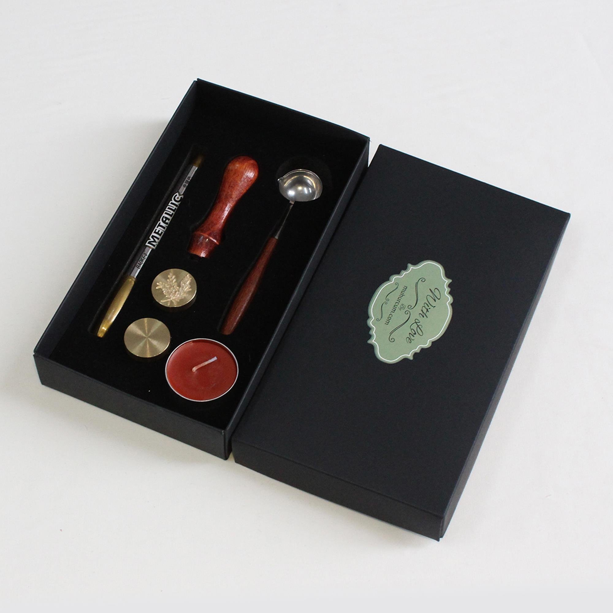 Mum Mühürü Uygulama Seti Kendin Yap Mühür Seti 4 Parça RKK101