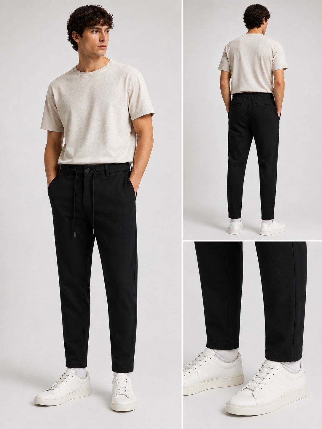 ERKEK JOGGER PANTOLON RAHAT KALIP 