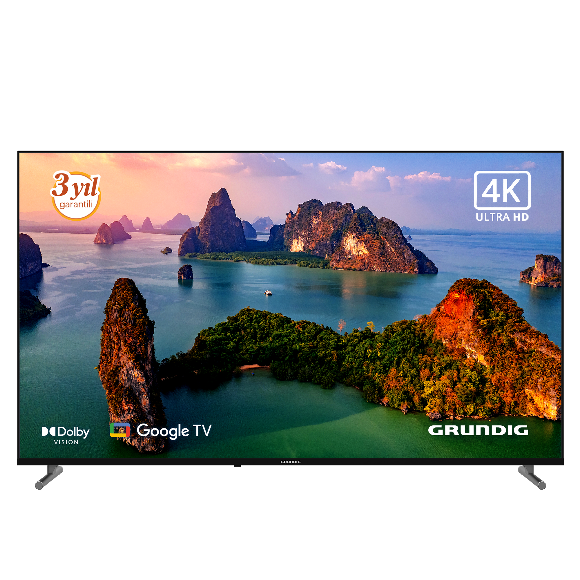 50 inch Grundig 4K UHD Google Led TV / 50GRD GD8T00 (50 GKU 750)