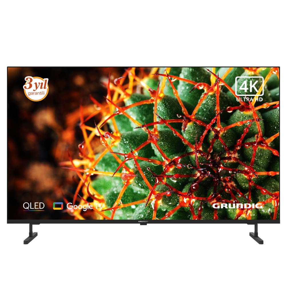 65 inch Grundig Google 60hZ QLed TV / 65GRD-GY8T00 (65 GQ 700A)