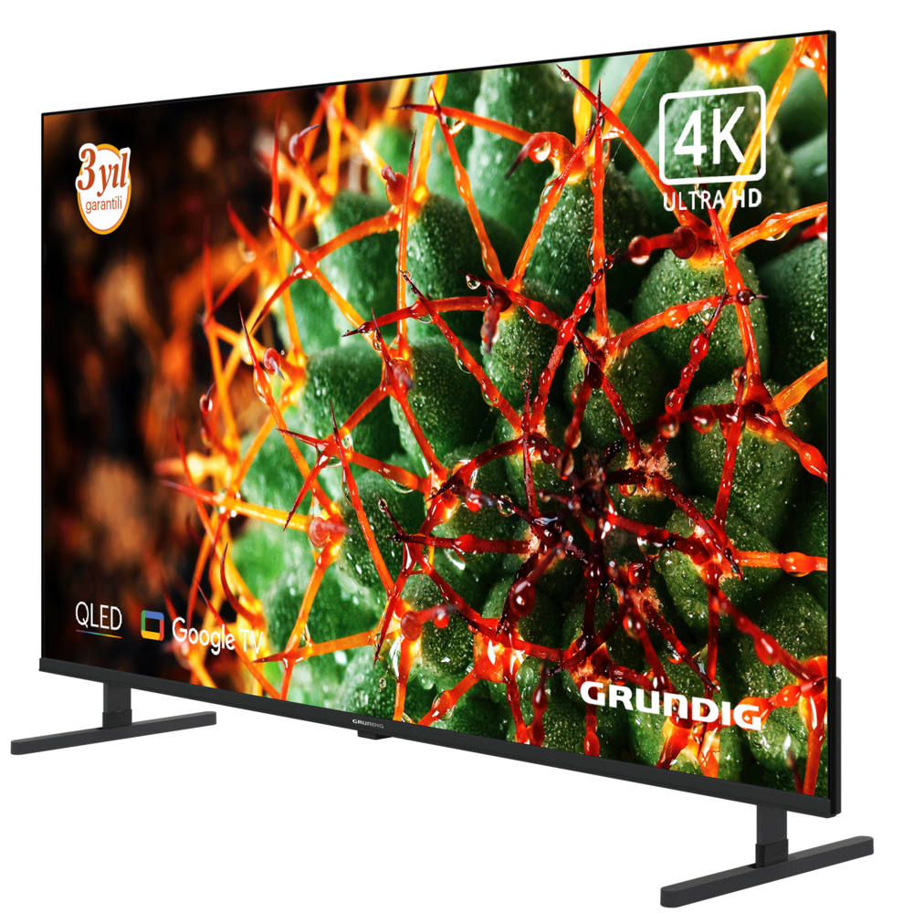 65 inch Grundig Google 60hZ QLed TV / 65GRD-GY8T00 (65 GQ 700A)