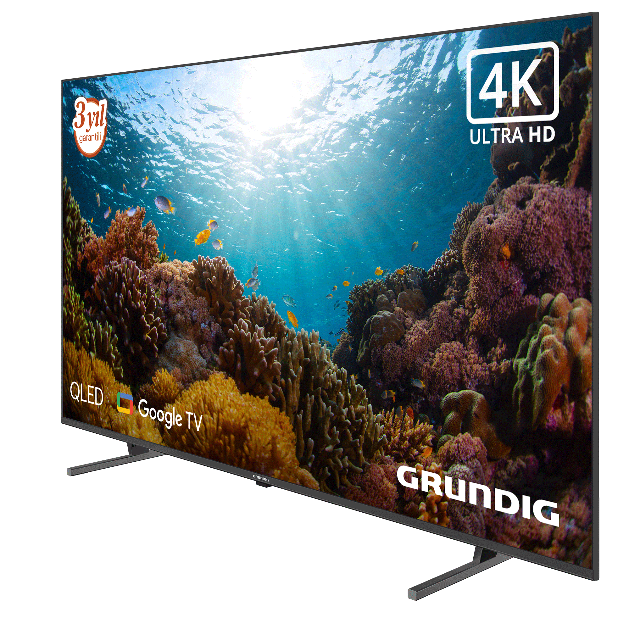 65 inch Grundig Google QLed TV / 65GRD-FC3T00 (65 GJQ 9200)