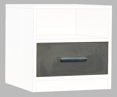 Vega Komodin 2 Çekmece 45x45x45cm