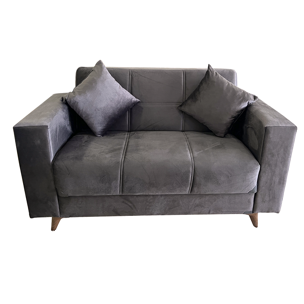 Linda İkili Çekyat Koltuk Antrasit JAG 51