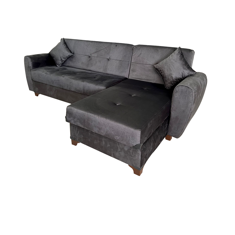 Linda Üçlü Köşe Koltuk Antrasit JAG 51