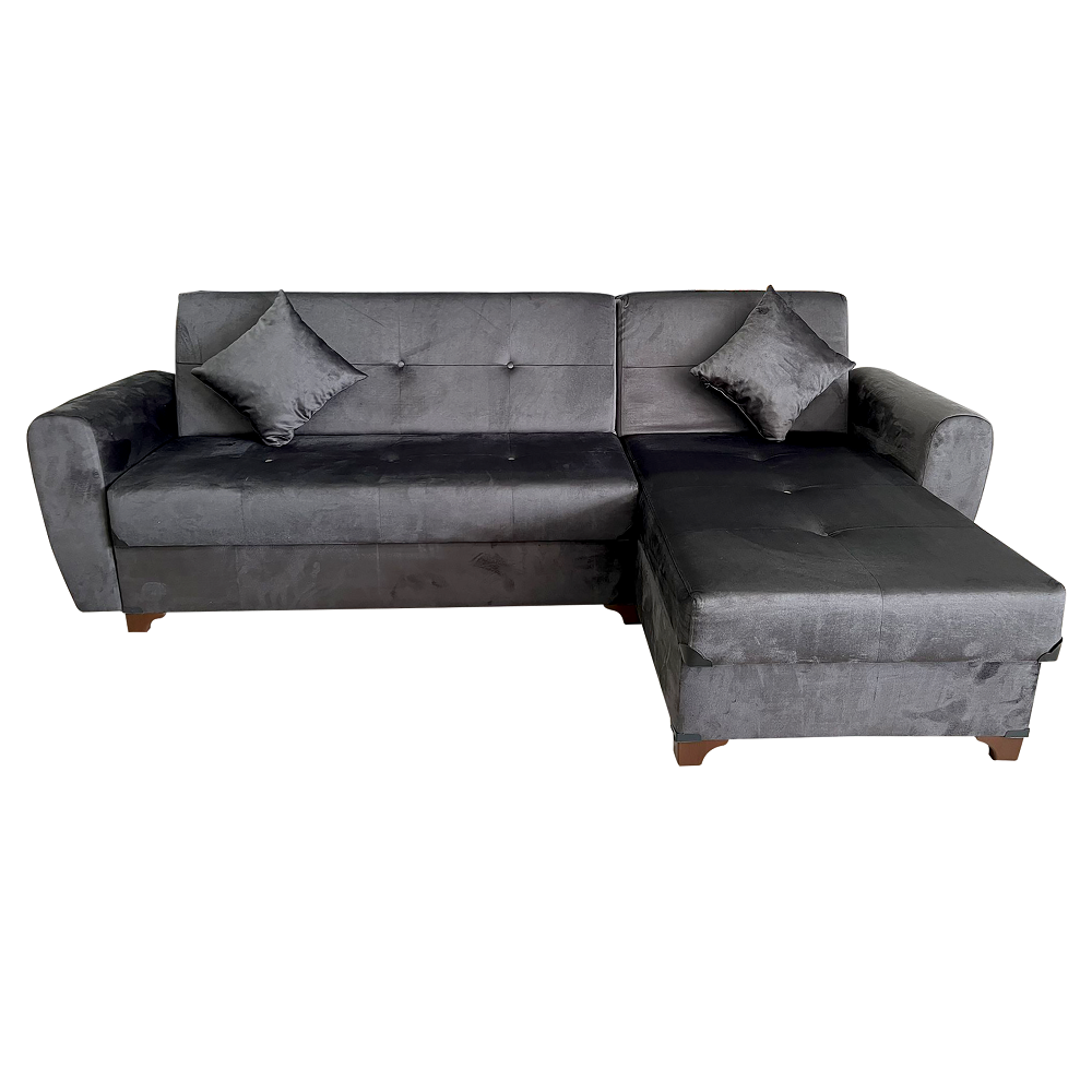 Linda Üçlü Köşe Koltuk Antrasit JAG 51