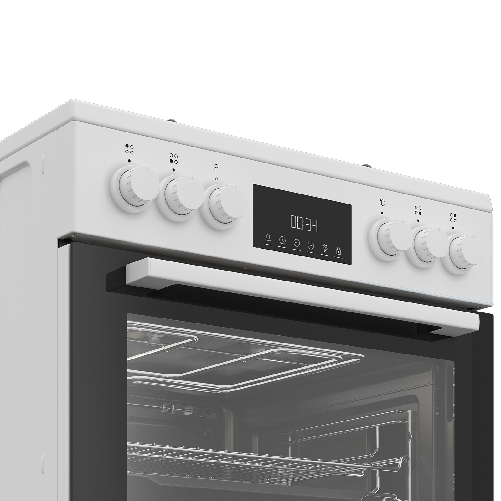 AL 5756 GT Altus Beyaz Solo Fırın