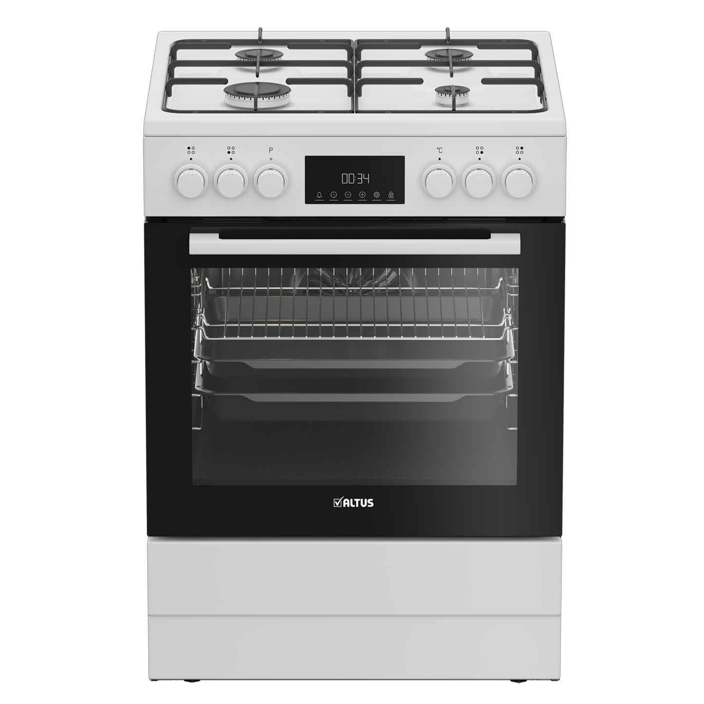 AL 5756 GT Altus Beyaz Solo Fırın