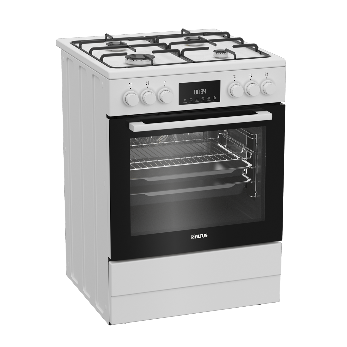 AL 5756 GT Altus Beyaz Solo Fırın