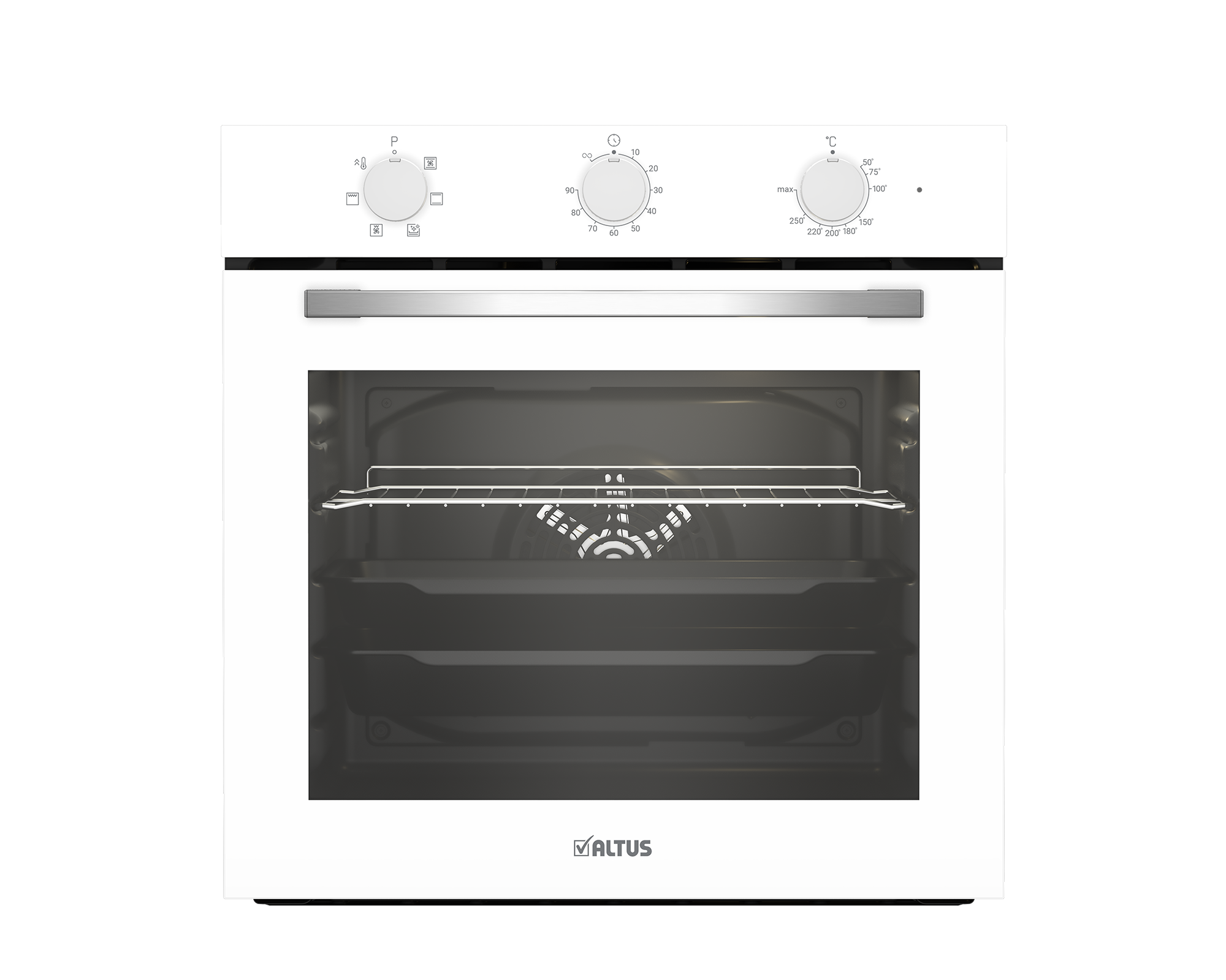 ALA 321 W Altus Ankastre Beyaz Fırın