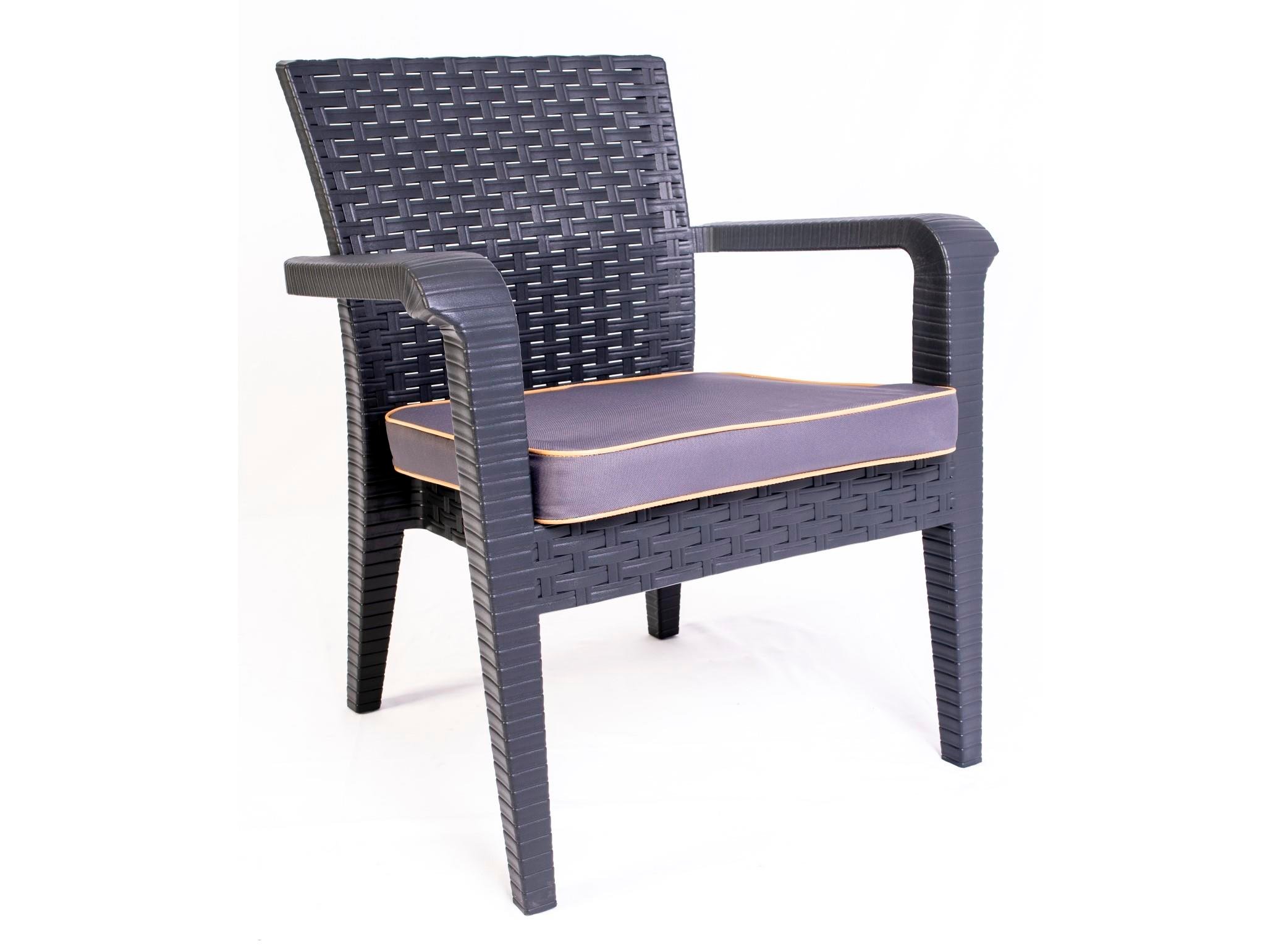 Alaska İkili Antrasit Set, Minderli, 2+1+1+S