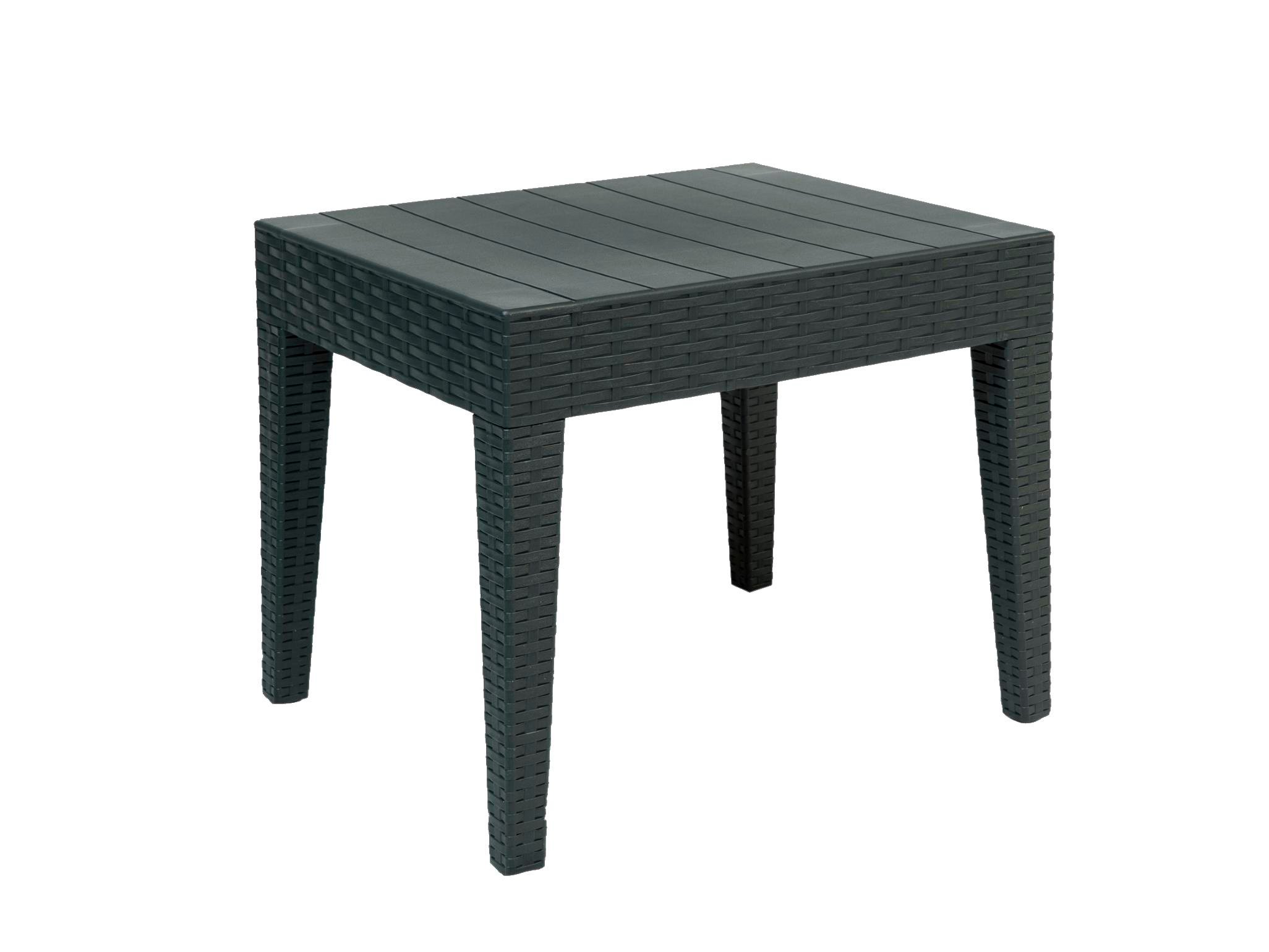 Alaska XS Rattan Sehpa Antrasit