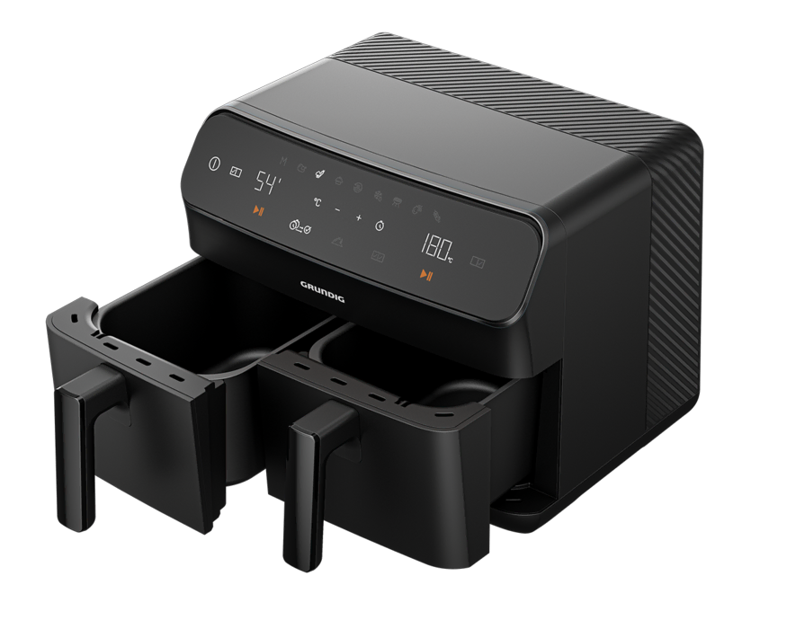 FR 7284 Grundig AirFit™ Twin 8.5Lt Çiftli Airfryer
