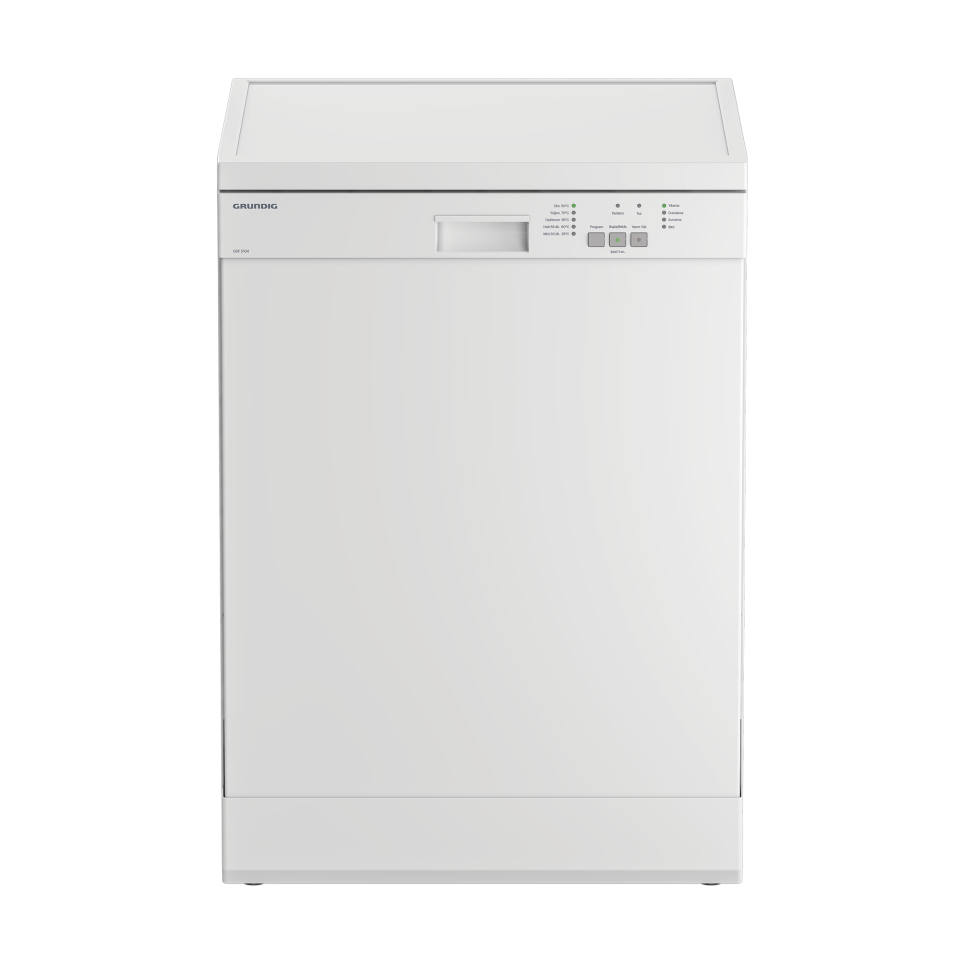 GDF 5104 Grundig 5 Program Beyaz Bulaşık Makinesi