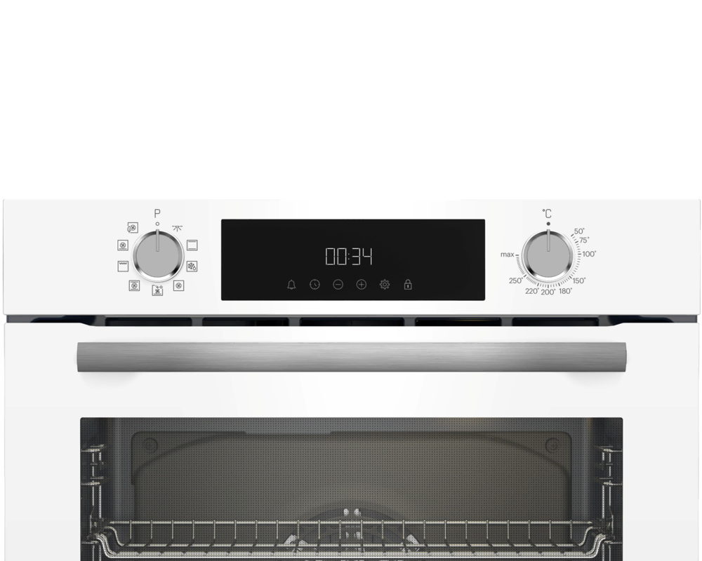 GEBM 12302W Grundig Ankastre Beyaz Cam Fırın