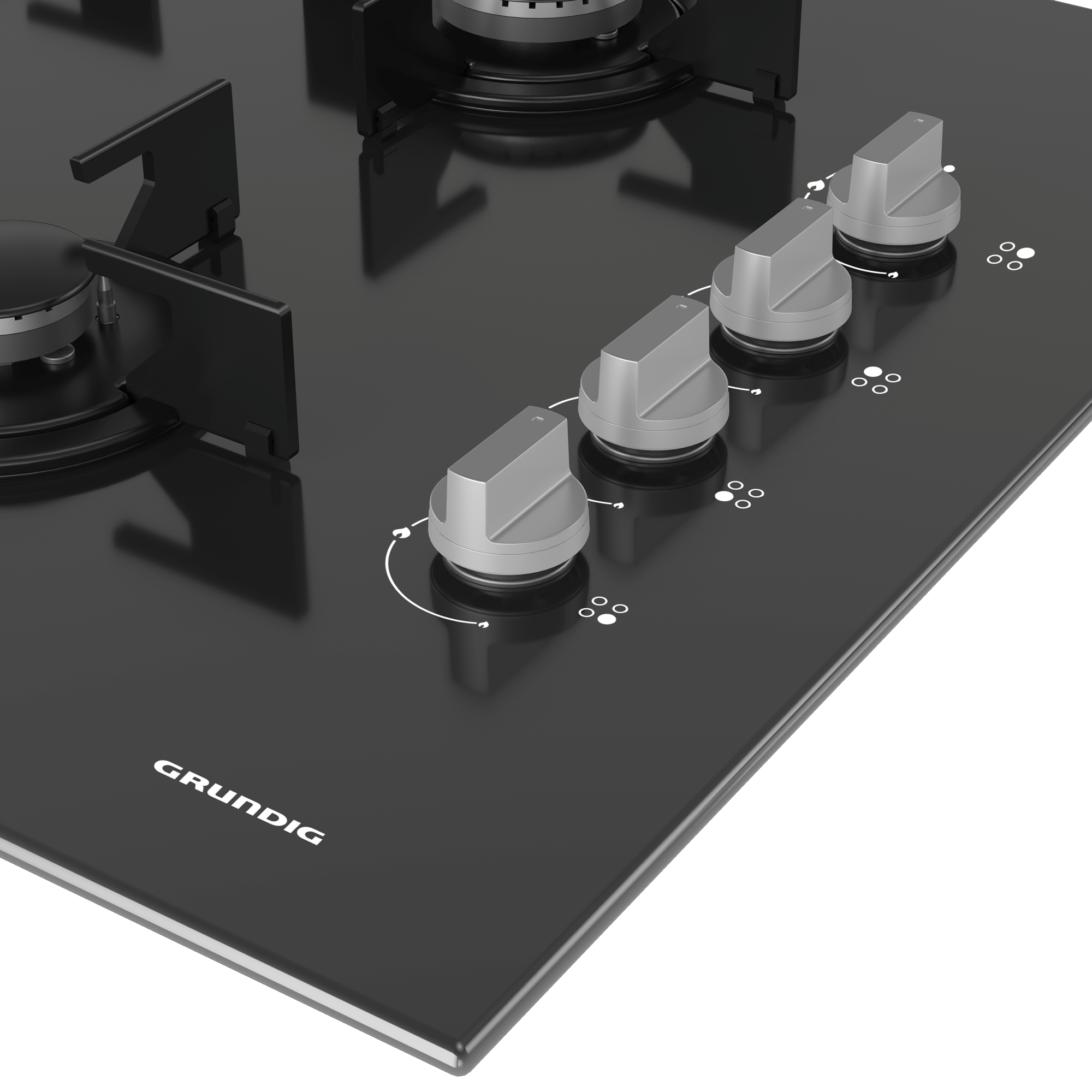 GIGL 622410 GR Grundig Ankastre 65cm Zara Grey Cam Ocak