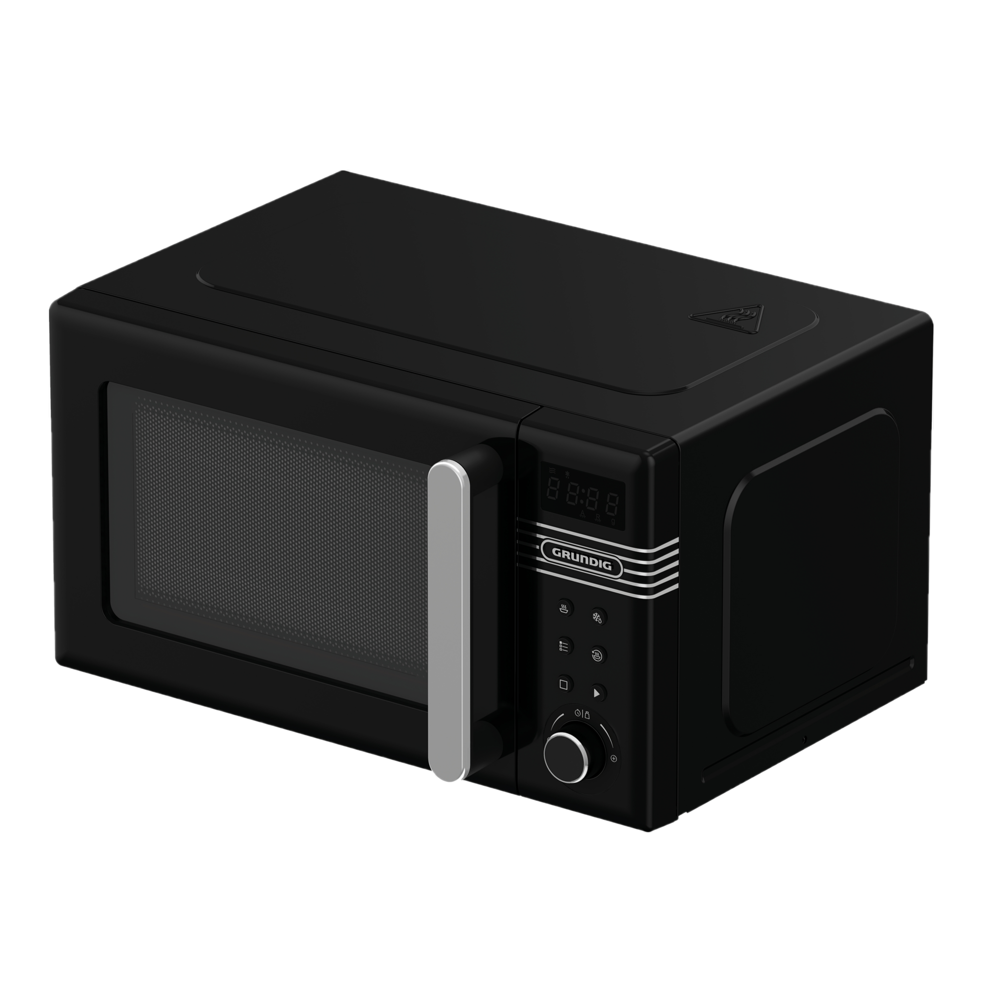 GMF 2120 BCL Grundig Retro Siyah Set Üstü Mikrodalga Fırın