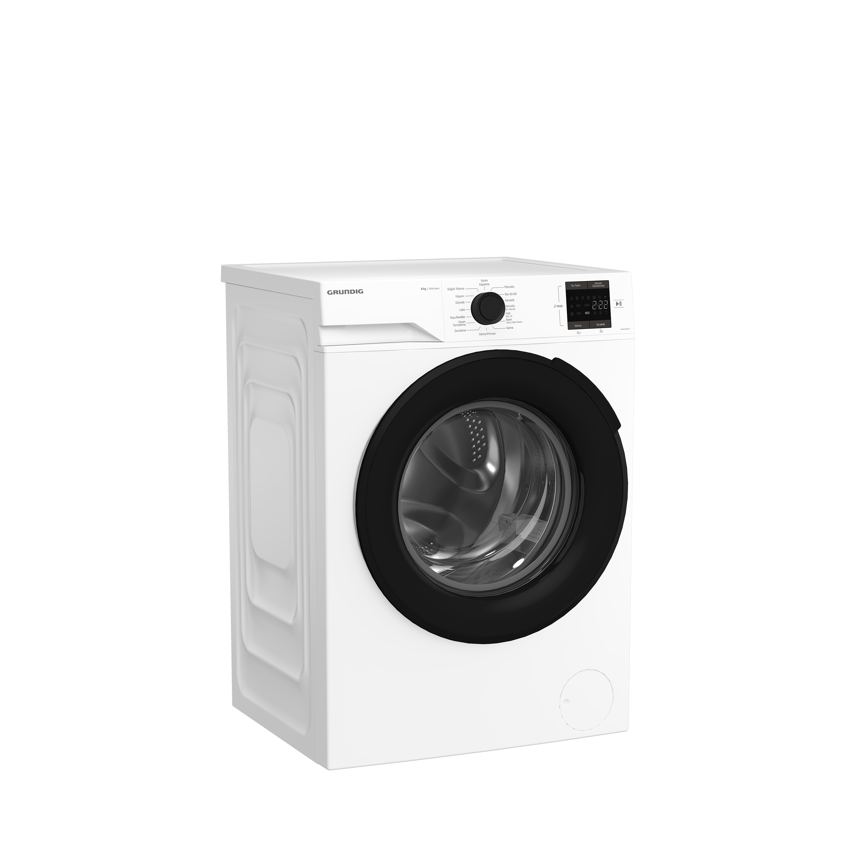 GNWM 81612 A Grundig 8 Kg Inverter Motor Çamaşır Makinesi