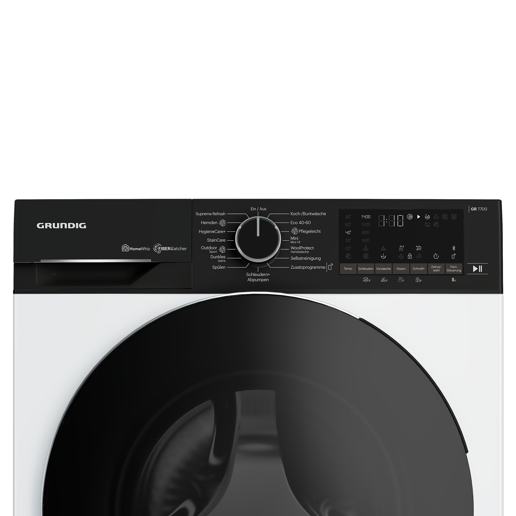 GW7P58410W Grundig 8 Kg Inverter Motor FiberCatcher™ Home Whiz Çamaşır Makinesi