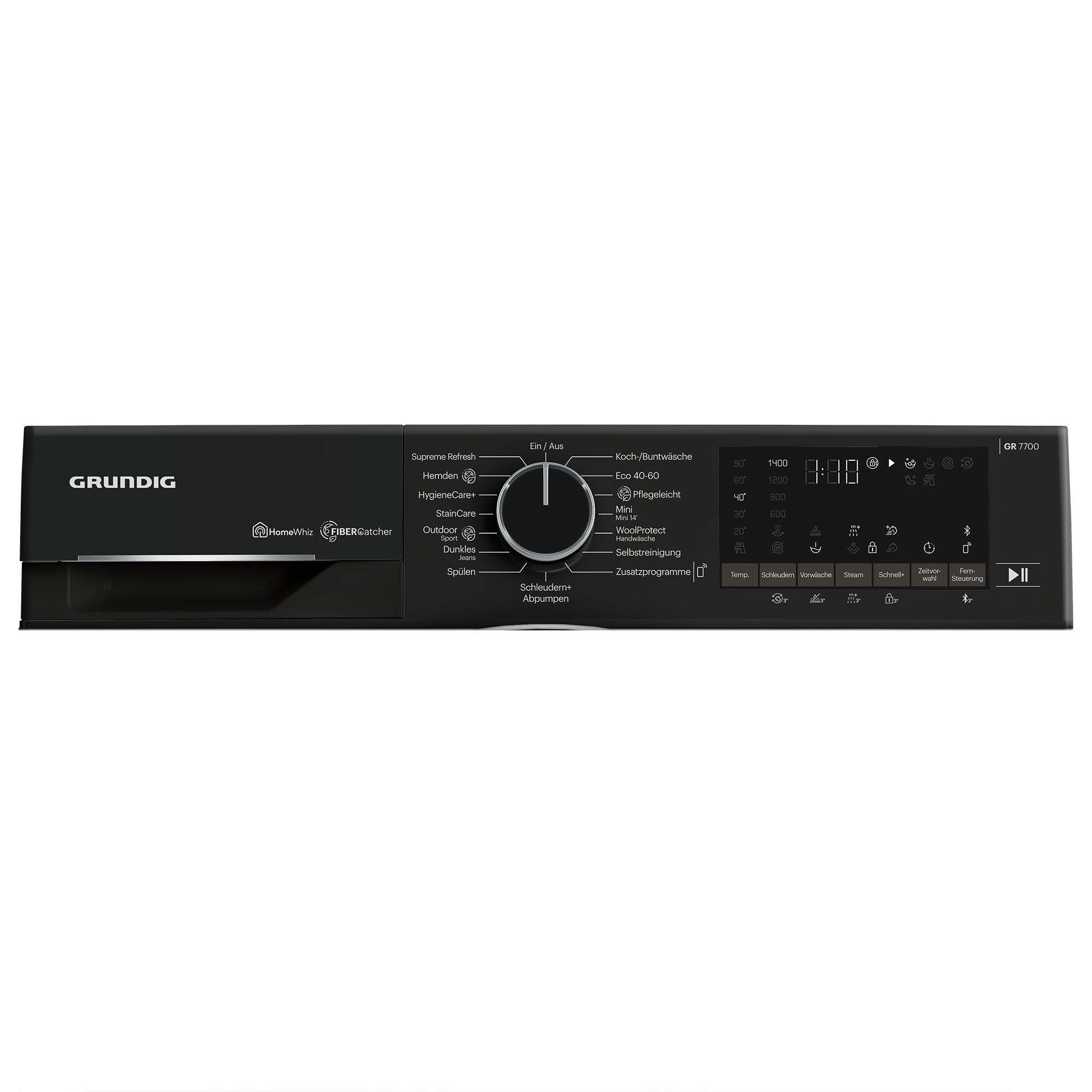 GW7P58410W Grundig 8 Kg Inverter Motor FiberCatcher™ Home Whiz Çamaşır Makinesi