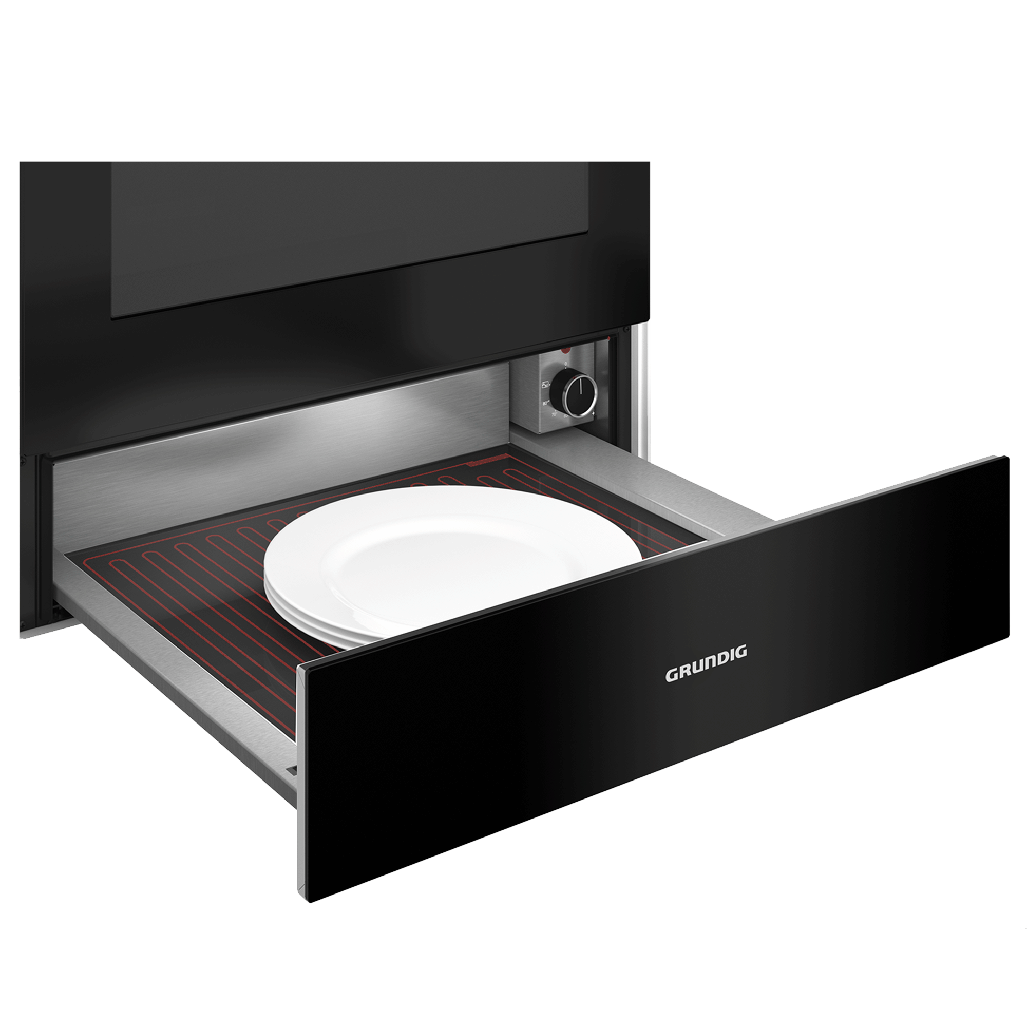 GWS 2152 B Grundig Sıcak Tutma Çekmecesi Siyah