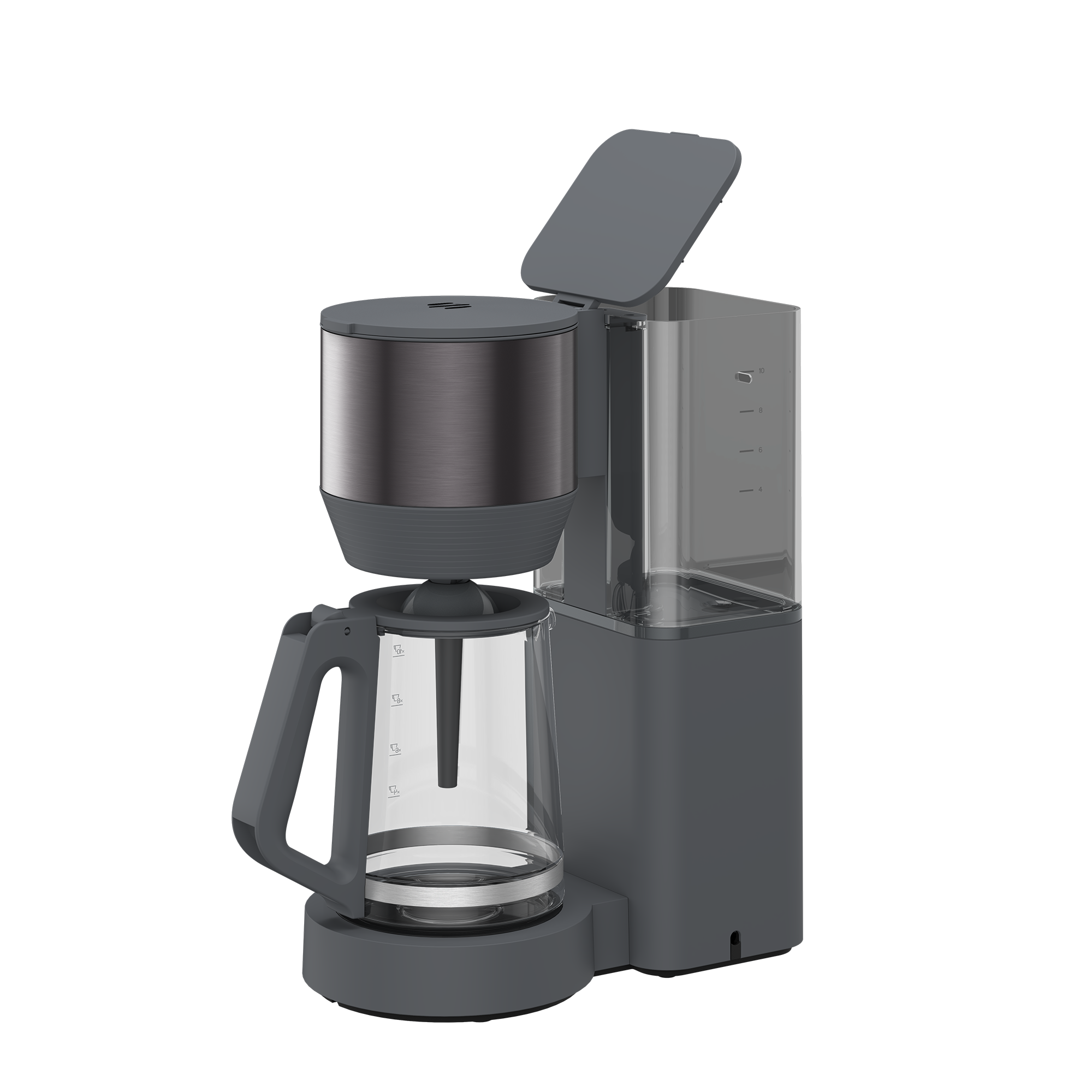 KM 7340 Grundig Dark Inox Filtre Kahve Makinesi