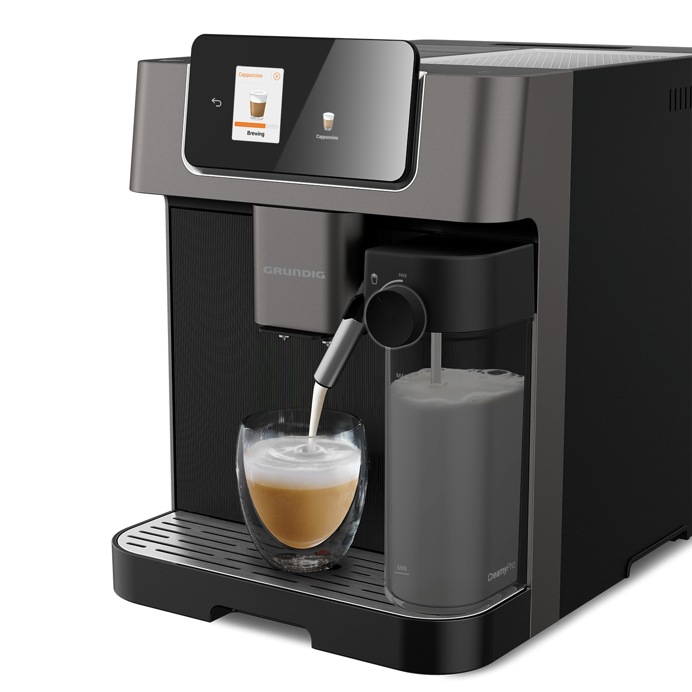 KVA 8230 Grundig Delisia Tam Otomatik HomeWhiz WIFI Kahve Makinesi