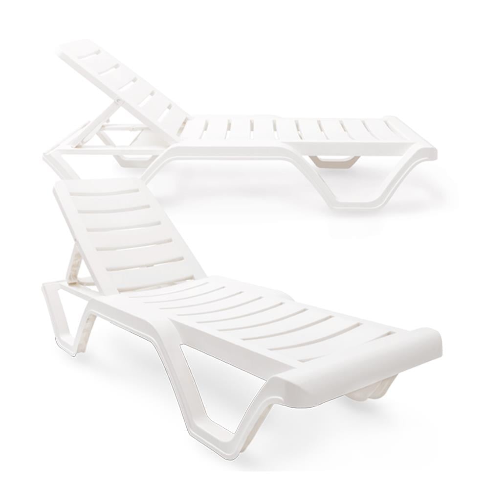 Lara Kolsuz Şezlong Beyaz
