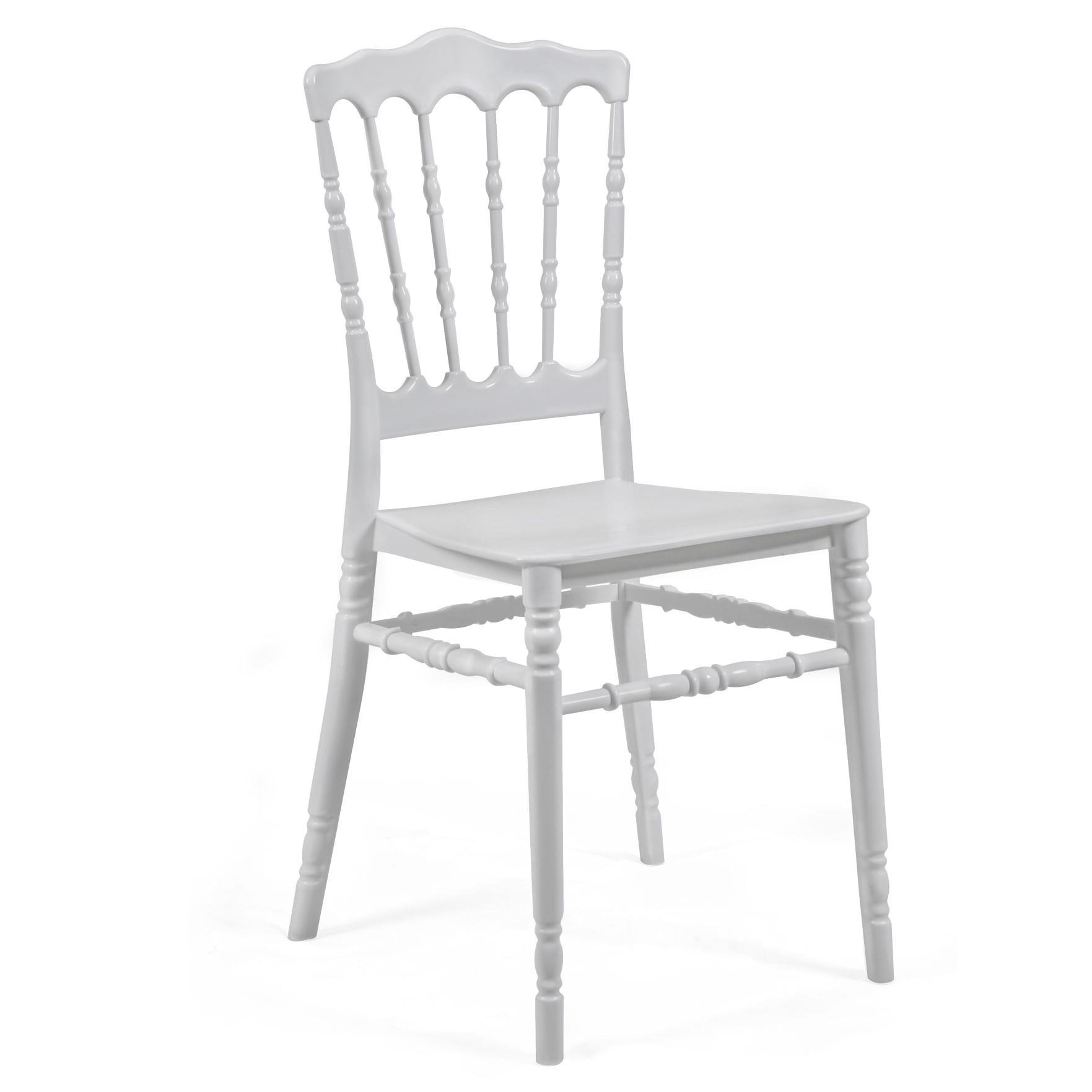 Napolyon Düğün Sandalyesi Beyaz