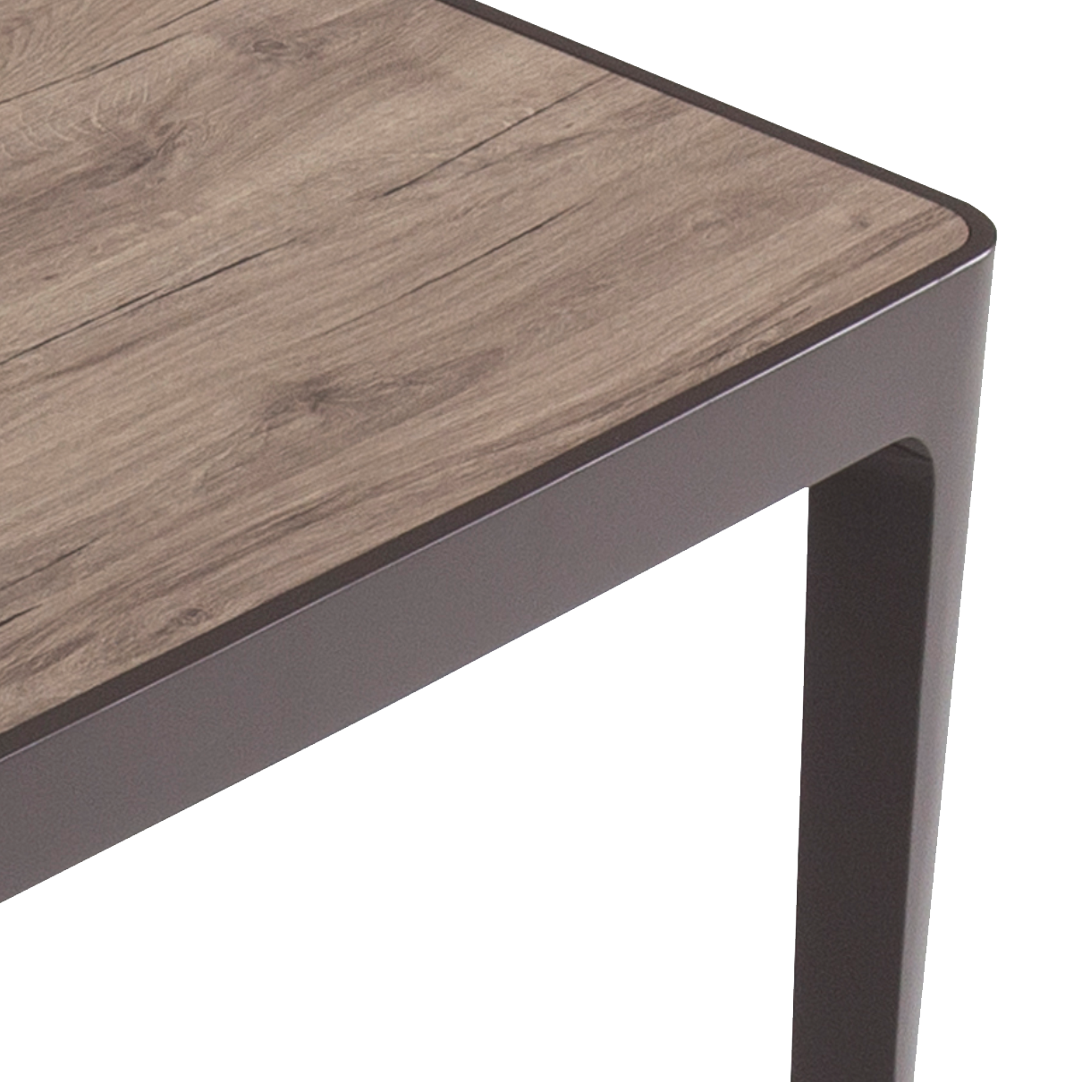 Nichole Ahşap Ayaklı Köşe Sehpa 43x43x55cm