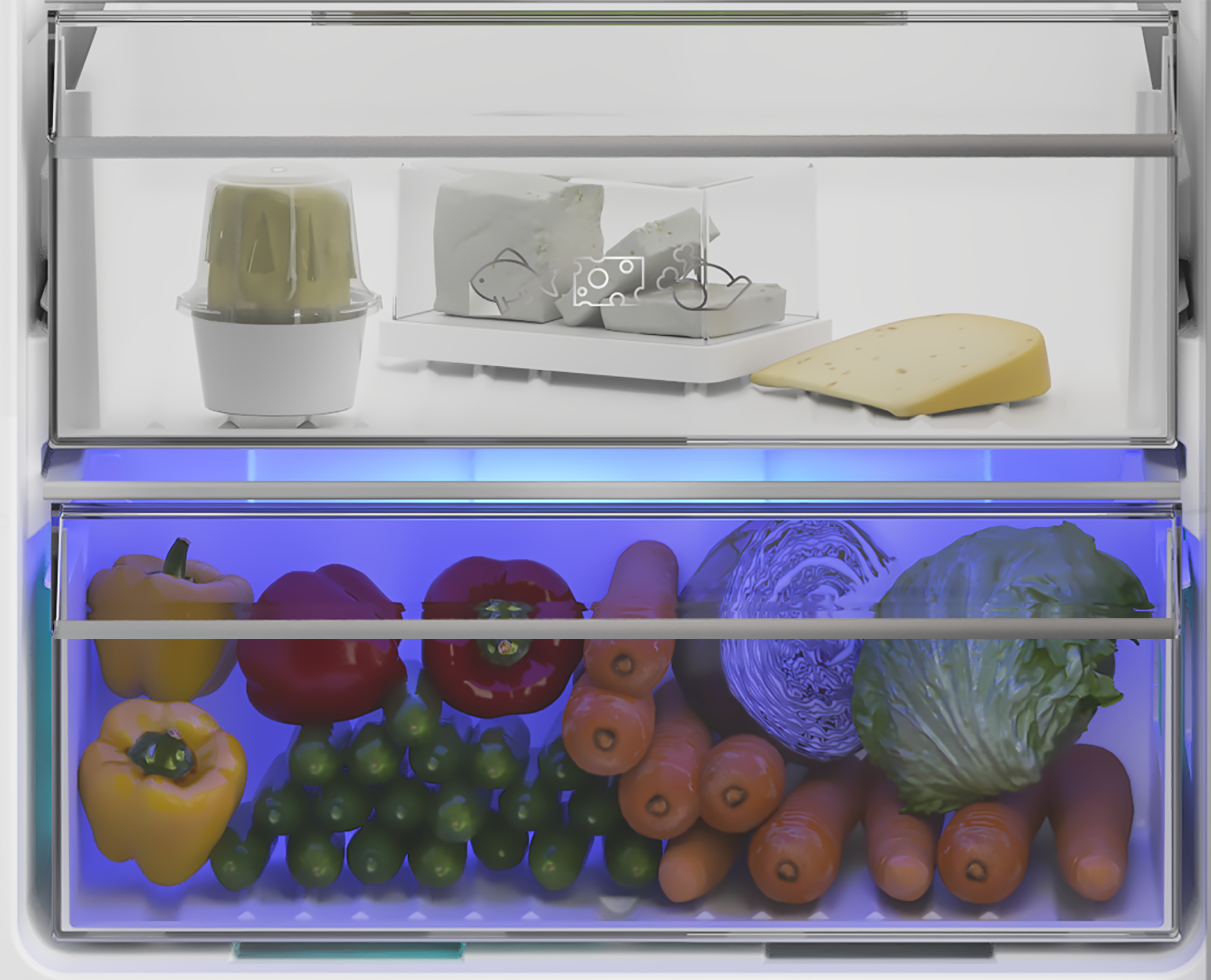 PBZL 1309 Leisure Tam Ankastre Soğutucu Net 309Lt.