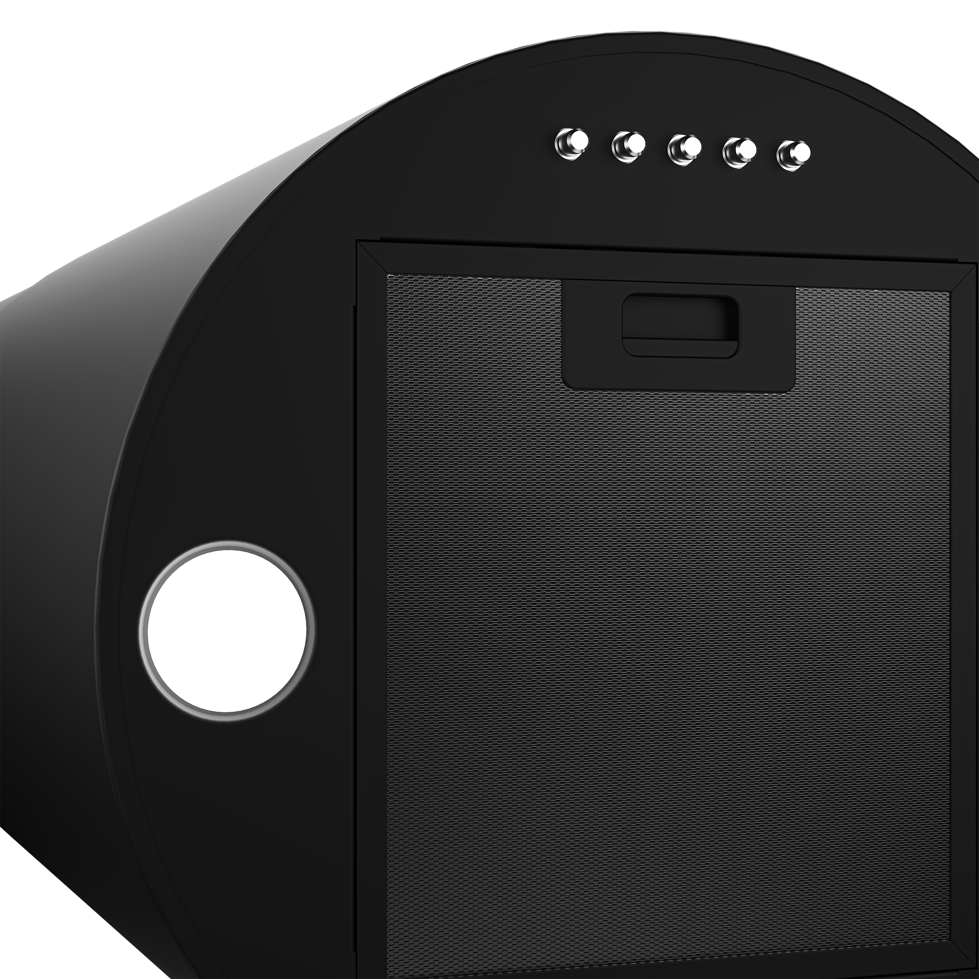 PDLA 39 S Leisure Boru Tipi Siyah Ada Davlumbaz