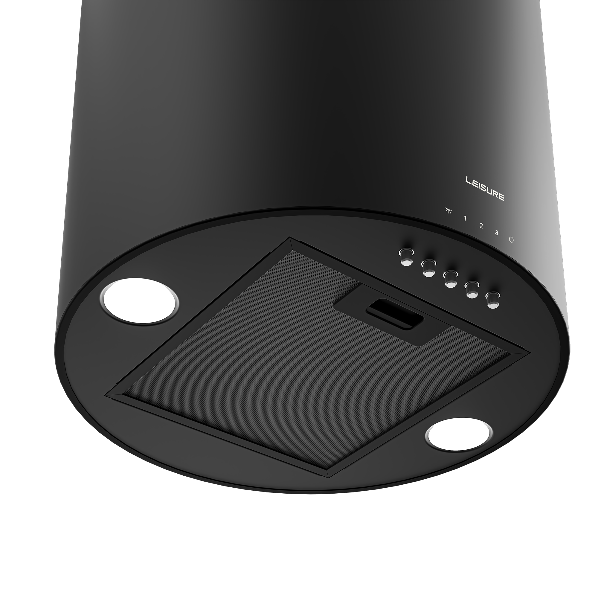 PDLA 39 S Leisure Boru Tipi Siyah Ada Davlumbaz