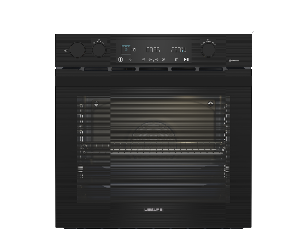 PFL 9964 PFS Leisure Ankastre Siyah Cam Buhar Jeneratörlü Fırın