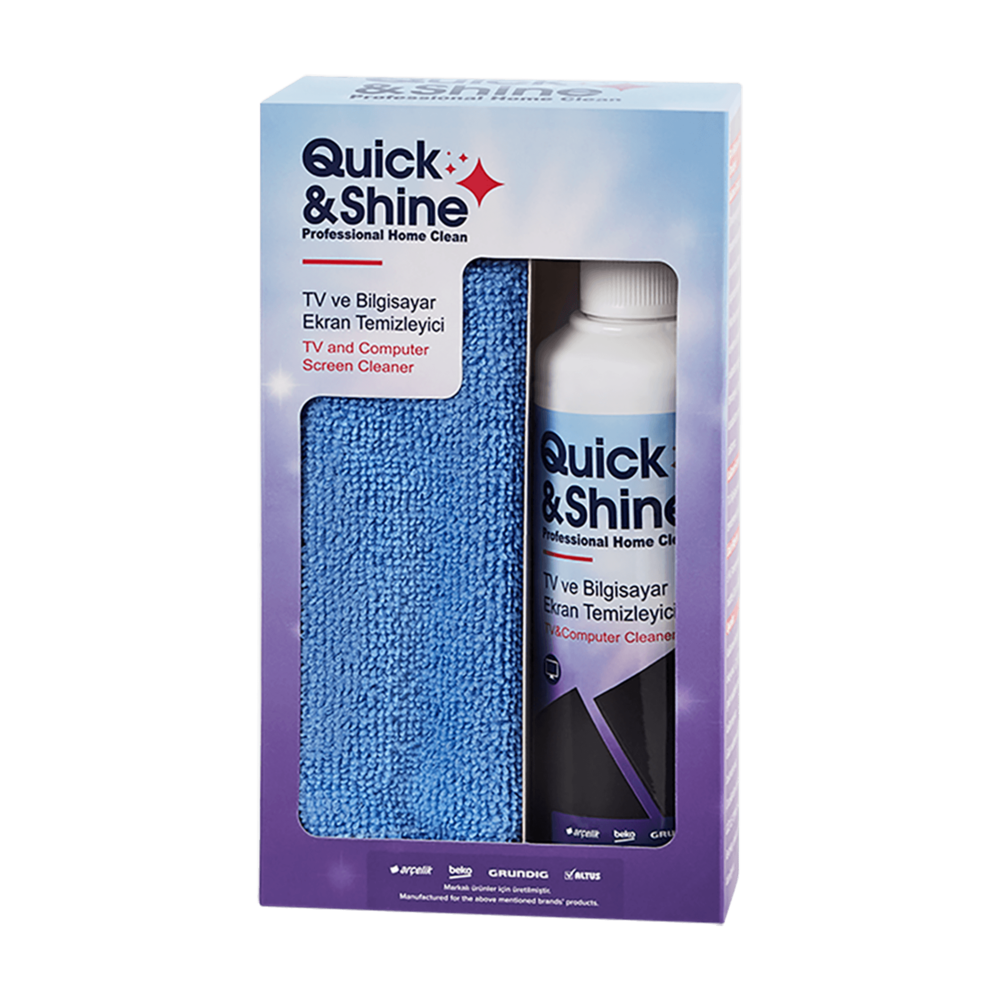 Quick & Shine - TV ve Bilgisayar Ekran Temizleyici