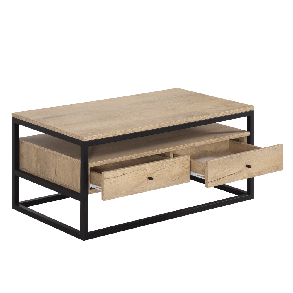 Ramon Çekmeceli Dikdörtgen Orta Sehpa 100x55cm