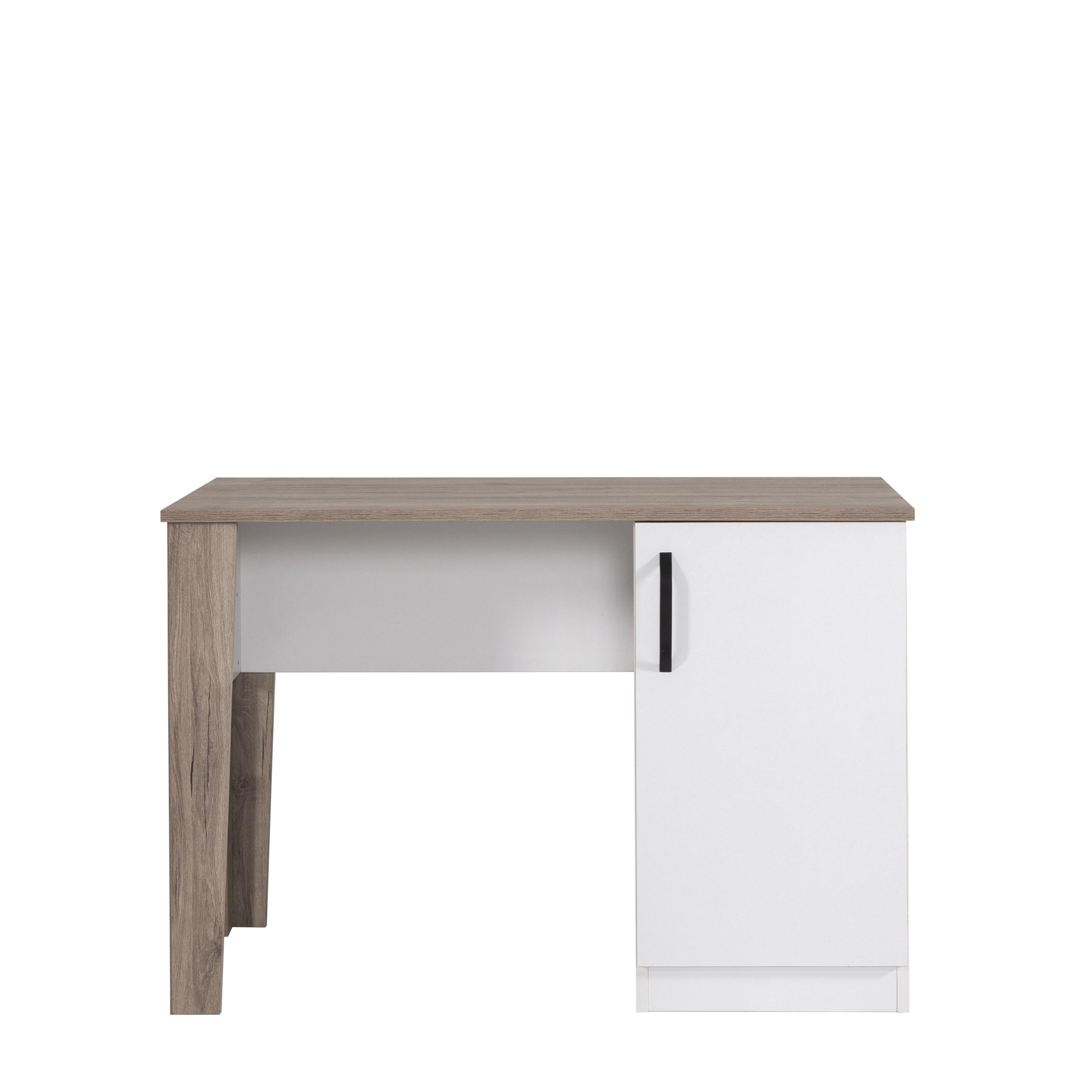 RIVA.CLMS Riva Dolap Bölmeli Çalışma Masası 110x60cm