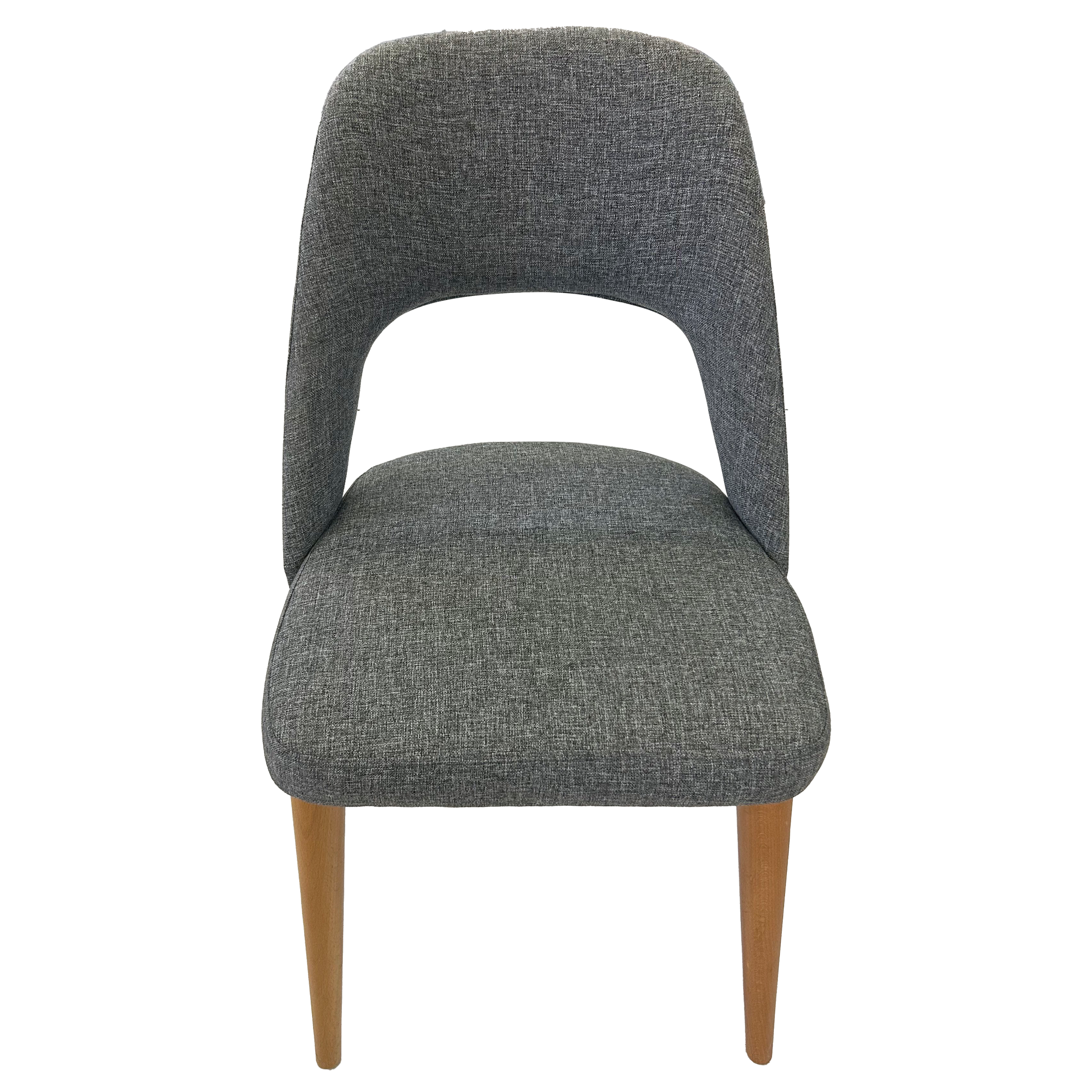 Sandalye Lotus Naturel Ceviz Ayak - Etna 106 Parma Kumaş