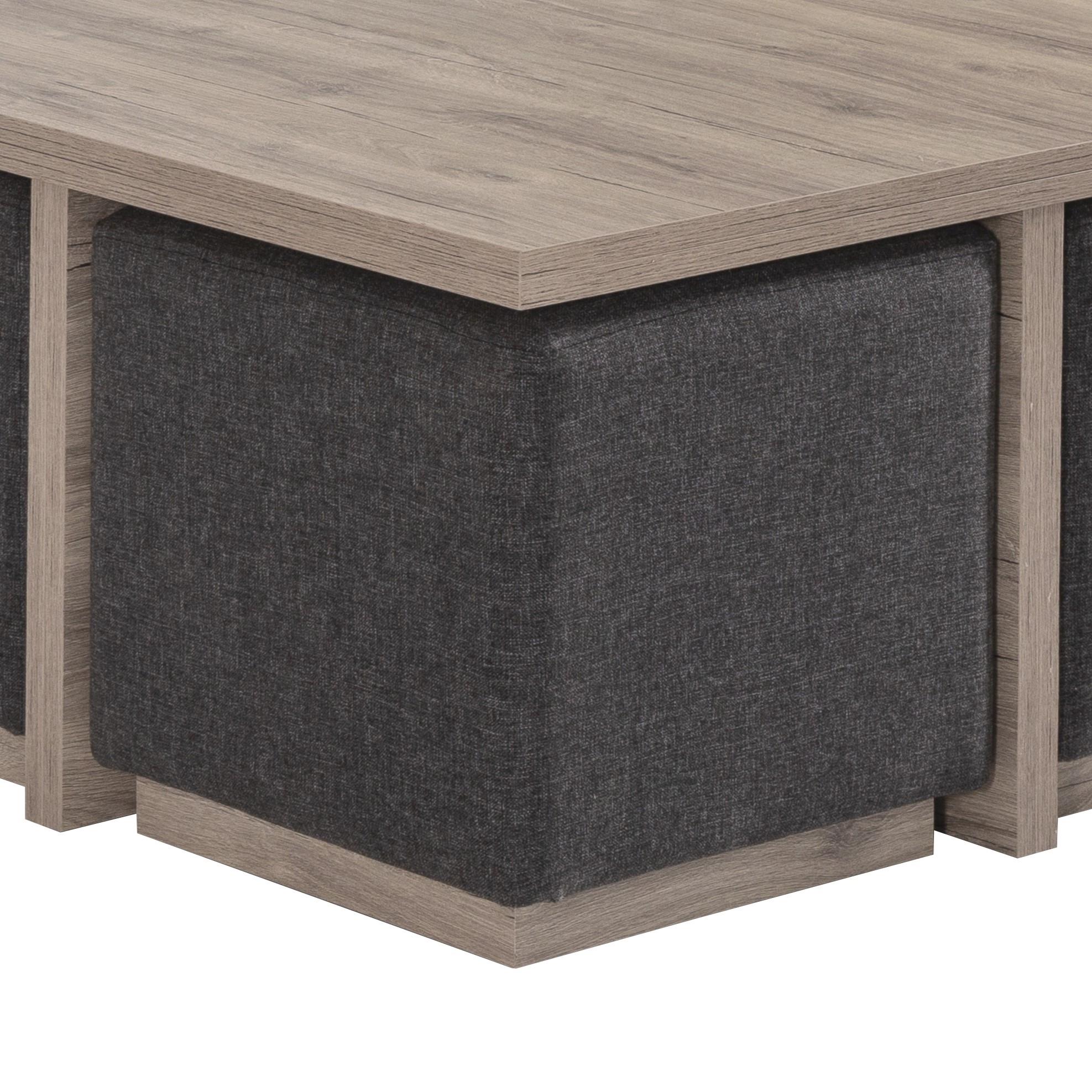 Solid Döşemeli Puf 40x40x43cm