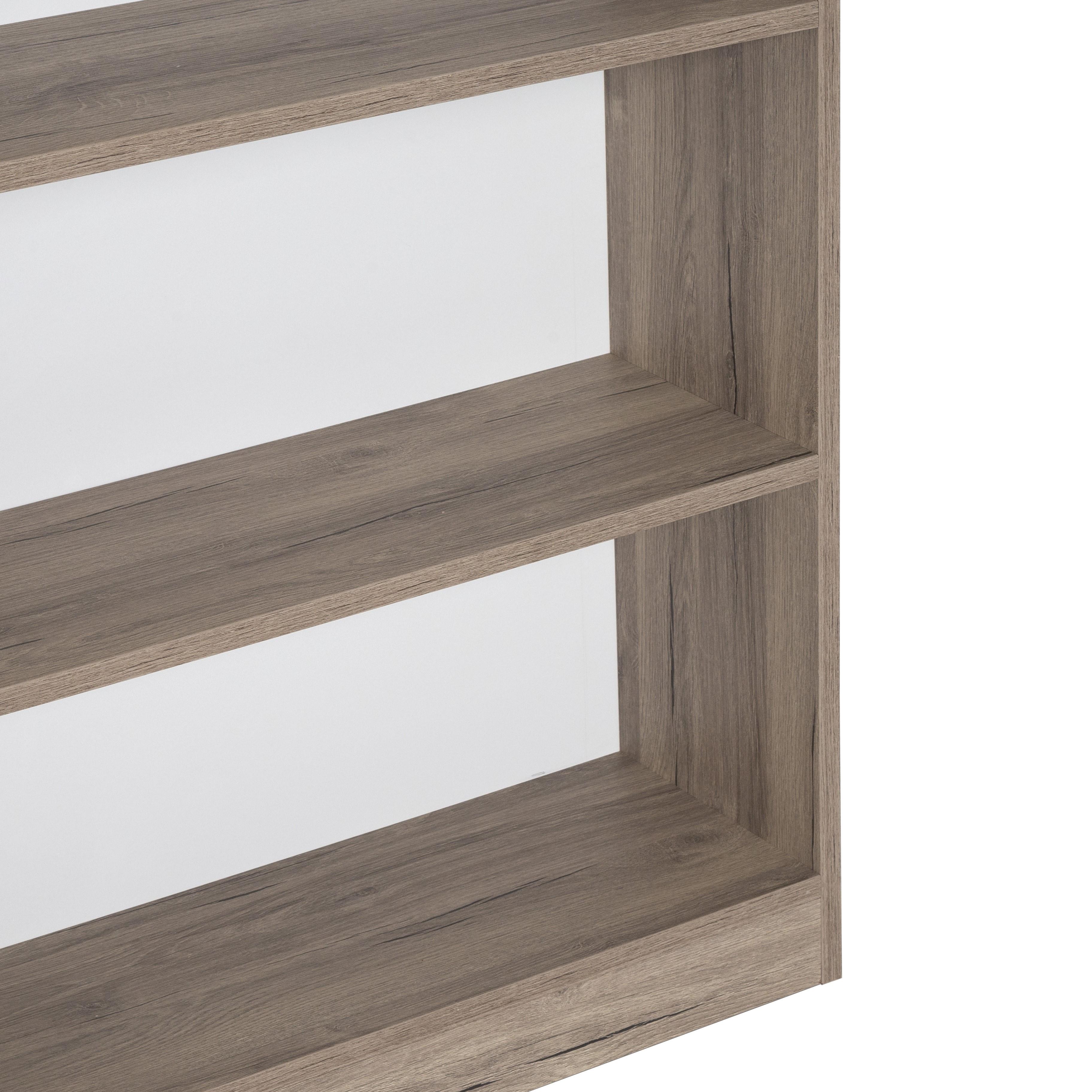 Vega 5 Raflı 6 Bölmeli Geniş Kitaplik 80x27x202cm