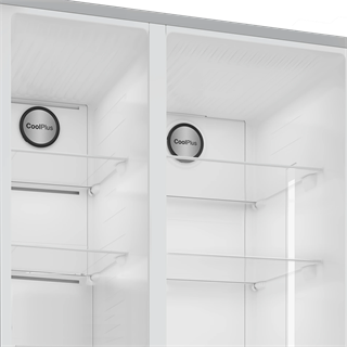 GSN 30110 FXBR Grundig 558Lt A++ Manhattan Gray Side by Side Buzdolabı