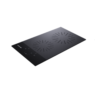 LD 332 VI Leisure Ankastre Domino Siyah Cam Ocak