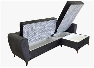 Linda İkili Köşe Koltuk Antrasit JAG 51