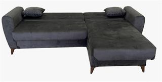 Linda İkili Köşe Koltuk Antrasit JAG 51