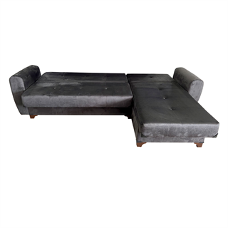 Linda Üçlü Köşe Koltuk Antrasit JAG 51